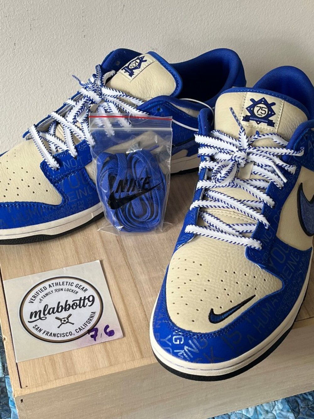 Nike Dunk Low Jackie Robinson (DV2122-400) - Size 14 - New Without Box (NWOB)